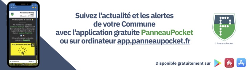 La mairie de FRANCHELEINS se rapproche de ses habitants grâce à l’application mobile PanneauPocket
