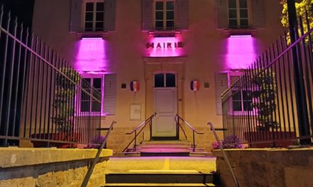 🎀 Octobre Rose : la Mairie de Francheleins se pare de rose