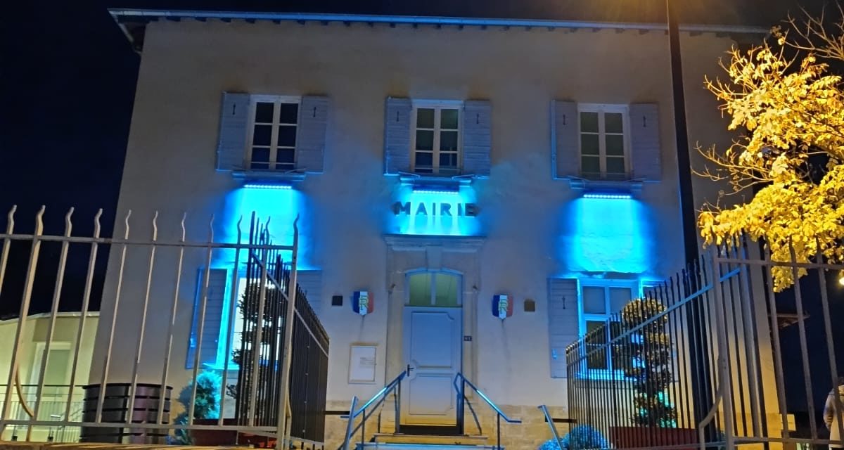 Novembre Bleu : la Mairie de Francheleins se mobilise